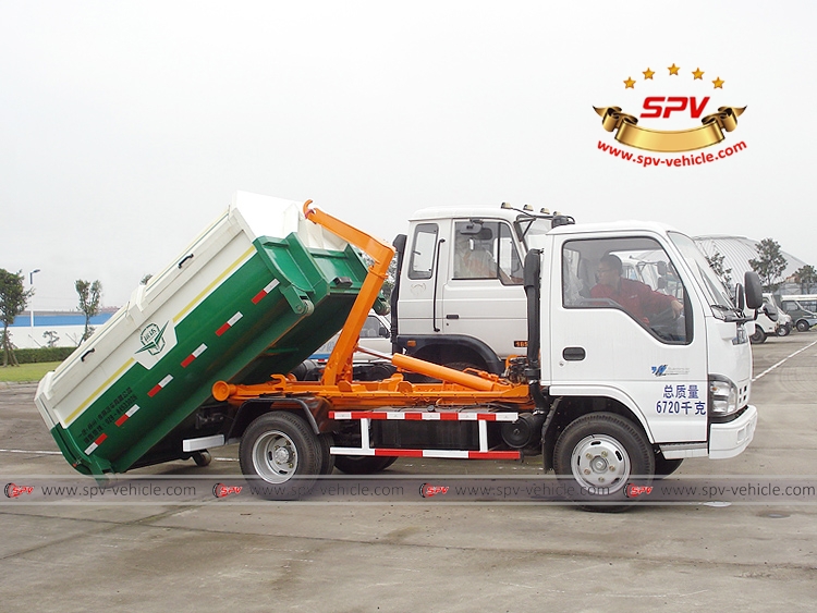 4 CBM Hook Loader Truck ISUZU - RS 4 CBM Hook Loader Truck ISUZU - RS